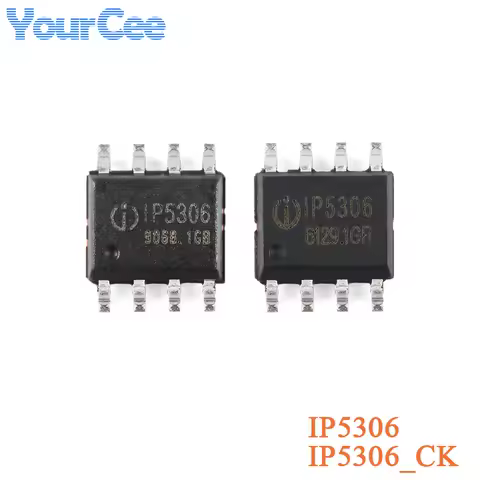 10pcs/5pcs IP5306 IP5306_CK 2.1A Charge 2.4A Discharge Highly Integrated Mobile Power SOC Chip IC