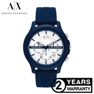 [Official Warranty] Armani Exchange AX2437 Men's Chronograph Blue Silicone Watch