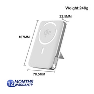 Anvers QI2 Powerbank 10000mAh Wireless Portable Charger 15W Fast Charging Magsafe Power Bank M02B