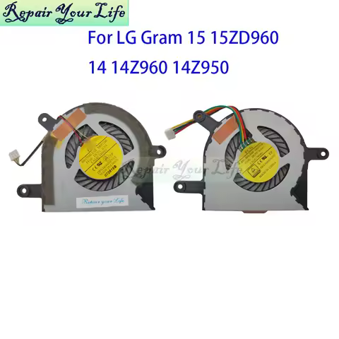 Notebook Cooler CPU Fan For LG Gram 15 15ZD960-GX70K 14 14Z960 14Z950 Cooling Radiator EAL61700801 E
