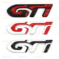 Black GTi PEUGEOT Letter Mark Tail Car Rear 206 307 208 308 T9 306