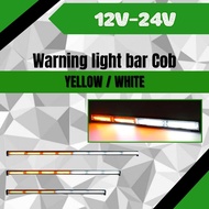 WESHOW Lampu Lori LED Kelip-Kelip Kuning Putih Amber White Lampu Beacon Warning Light Led Light Bar 