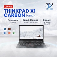 Lenovo X1 Carbon (Touch) — Core i7-8550U / 16GB / 512GB / 14” FHD Touch