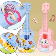 Cute Guitar Kids Ages 5-9 Toddler Kids Guitar Ukulele Musical Toys For Toddlers 1-3 Musical E3p4