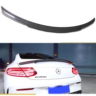 For Mercedes C Class W205 Spoiler Carbon Fiber Rear Trunk Spoiler Wing C200 C250 C300 C180 C350 Coup
