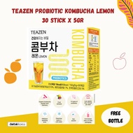 TEAZEN Kombucha Tea Lemon 5g x 30 stick *Free Bottle (Limited) Shipping from Korea