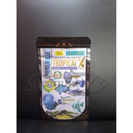 Akari PREMIUM BLUE TROPICAL 40GR AQUARIUM Ornamental Fish Food PELLET Feed