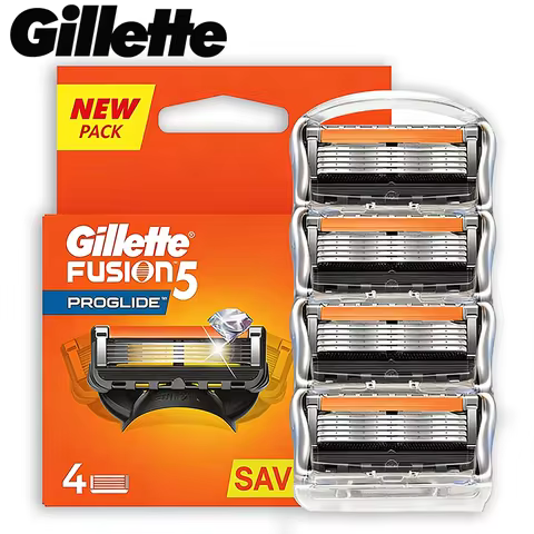 Gillette fusion 5 ProGlide Razor blades Gillette ProGlide Razor Refills for Men, 4/8 Pcs Razor Blade