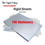 A3 size PVC Clear A3 Rigid Sheet 10‘s / Plastic A4 Cover / Binding Cover / Presentation 0.2mm 30100 