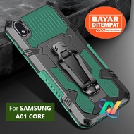 CASING HP SAMSUNG A01 CORE MODEL BARU HARD CASE KLIP KESING SILIKON STANDING CASE