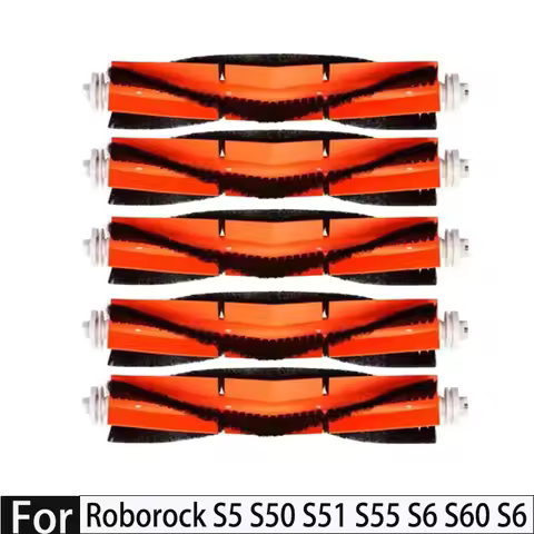 For Xiaomi Roborock S5 S6 S50 S5 Max S6 S60 S61 S6 Pure Main Brush For Xiaomi E25 E35 E20 E4 E5 C10 