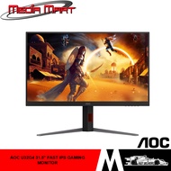 AOC U32G4 31.5" FAST IPS GAMING MONITOR