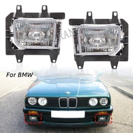 Front Bumper Headlight Fog Lights For BMW E30 1985-1993 318i 325i Car Accessories DRL Driving Lamps 