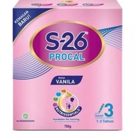S26 PROCAL STAGE 3 700 and 400gram GRAMS VANILLA AND HONEY FLAVOR