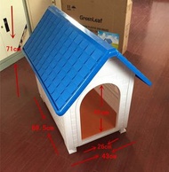 全新 戶外狗屋防雨防水狗房子流浪貓窩小型犬泰迪博美室外狗籠子狗窩 w6780