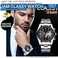 Jam Tangan Pria Classy Watch - Jam Anti Air Series Cw 01 Bonus Holder