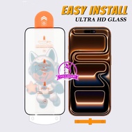 New Tempered Glass Ultra HD Clear Easy Install Anti-Scratch iphone 12 iphone 12 Pro iphone 12 Pro Ma