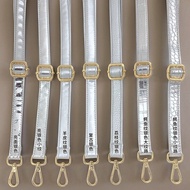 Bag Belt Accessories Silver Female Bag Replacement Belt Silver Gray Messenger Bag Belt Shoulder Bag 