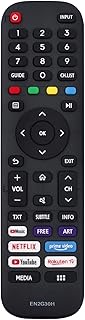 EN2G30H Replacement Remote Control Fit for Hisense UHD Smart TV 50A7500F 50A7520F 50A7540F 50A7560F 