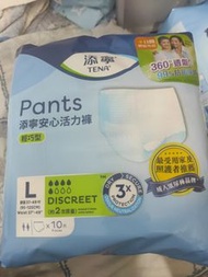 添寧 TENA Pants 成人紙尿褲 L 碼 10 包
