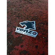 Venzo Headbadge Stainless Steel Bicycle Emblem