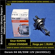 Toyota Corolla Twincam 1987-1992 AE92 EE90 1.3 1.6 Osram H4 60/55W 12V 64193 64193CLC Headlamp Bulb 