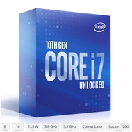 Intel Core i7-10700K 10th Gen Processor Socket LGA1200 in Good working condition 3 Months Warranty