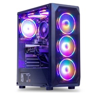 MXZ Gaming Desktop Computer, AMD Ryzen 5 5500, GTX1660S 6GB, 16GB DDR4, NVME 500GB SSD, 6RGB Fans, W