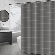 zhaoqinbin Bathing curtain partition curtain thickening set, non perforated bathroom curtain fabric, shower door curtain consignmentShower Curtains &amp; Accessories