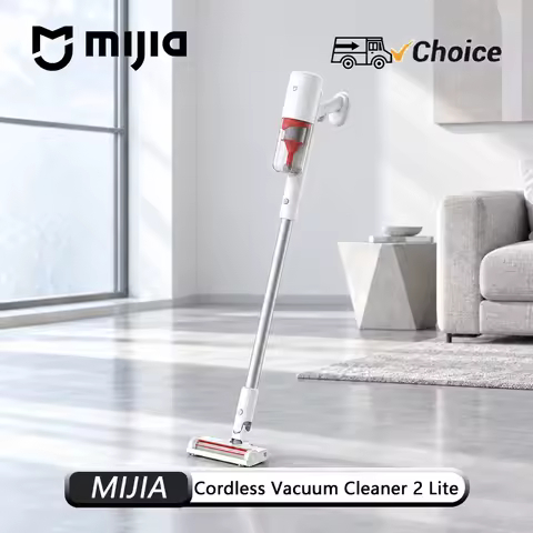 Original MIJIA Cordless Vacuum Cleaner 2 Lite 16KPa Suction 77000RPM Brushless Motor 35Min Runtime 5