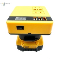 Multifunction Power Inverter DC 18V to 220V Inverter Adapter Power Supply Inverter for  18V 20V Batt