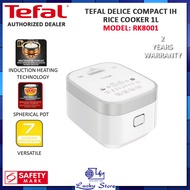 TEFAL RK8001 DELIRICE COMPACT IH RICE COOKER 1L WITH 7 COOKING PROGRAMS