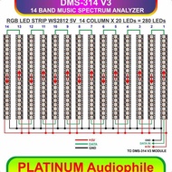 SPECTRUM ANALYZER MODUL DMS-314 V3 14 BAND MUSIC ANALYZER
