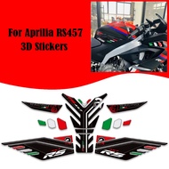For Aprilia RS457 RS 457 Protector Tank Pad Side Grips Gas Fuel Oil Kit Knee Fairing Fender Wheels S