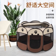 Pet tent, octagonal cage, fence, cat cage, foldable cat cage, extra-large household cat nest, suitab