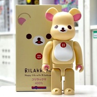 全新未開封  BE@RBRICK 400% BEARBRICK Rilakkuma 鬆弛熊 白熊