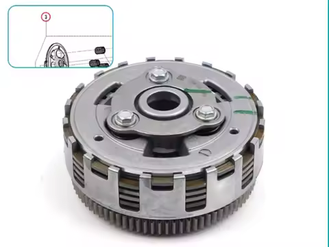 Motorcycle Parts Drive Clutch Assembly For CFMOTO Clutch Assy FCC 250SR-FUN 300SR 250NK 250CLC CF250