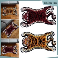 [AmlesoMY] Tiger Carpet Water Absorption Tufted Bath Mat Area Rug for