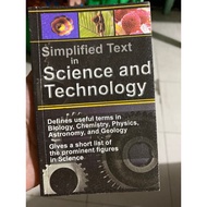 Simplified Text in Science and Technology