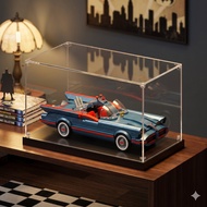 Lego 76188 Batman Classic TV Series Batmobile Acrylic Display Box Popmart Labubu Zimomo 手办展示盒收纳