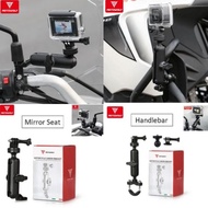 Motowolf Gopro Bracket Action Cam Holder Motorcycle Camera Insta 360