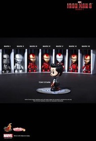 Cosbaby ironman Mark 1 2 3 4 5 6 7 hot toys hottoys  captain America civil war