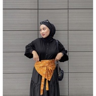 Obi Belt Sabuk Pita Kain Batik Jumputan Modis - NNC