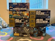 多Group放售全新未砌 MG HG 高達模型套件 (請先閱讀內容) 京寶梵 渣古3 力奇戴亞斯 雙頭龍