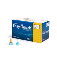 EasyTouch Insulin Pen Needles, 31G, 1/4-inch/6mm, Box of 100