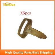 Buy 5pcs Ignition Keys RC101-53630 for Kubota K008 K008-3 KX91-2 KX101 KX121-2 KX151 KX161-2 KX41H R