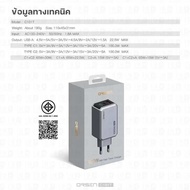 SY Orsen by Eloop C101T GaN Charger 100W หัวชาร์จ PD QC PPS Type C ชาร์จเร็ว adapter notebook มอก.