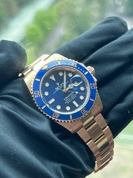 ROLEX 126618LB 全金藍水鬼2021年 二手全套