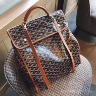 Goyard Goyard Goyard Foldable Backpack Retro Atmosphere Fashionable Large-Capacity Lightweight One S