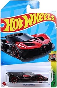 Hot Wheels - Bugatti Bolide - HW Exotics 3/10 - HTF08 - Short Card - Super Sports Car - Red/Black - 